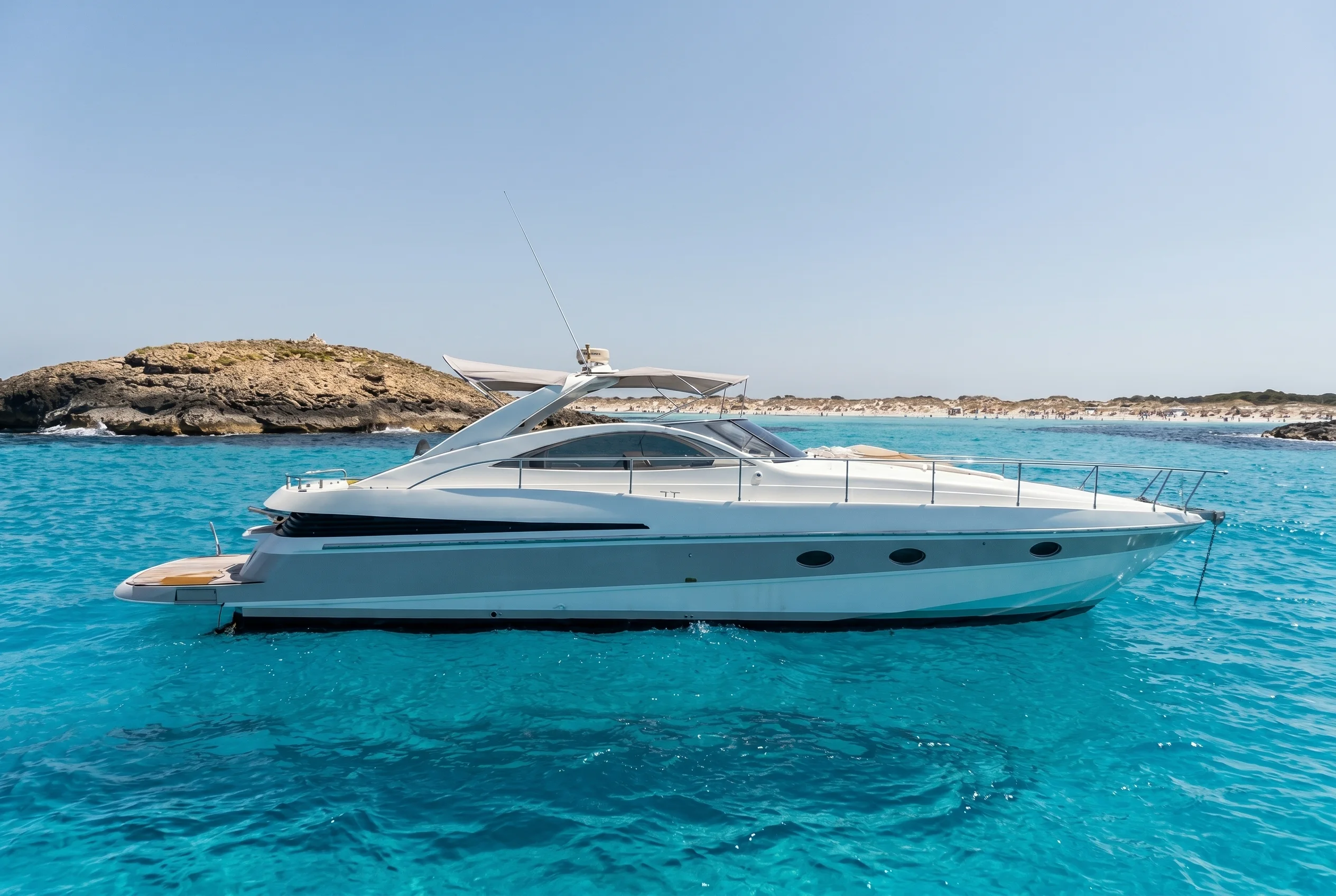 Pershing 45 — Exteriores 4