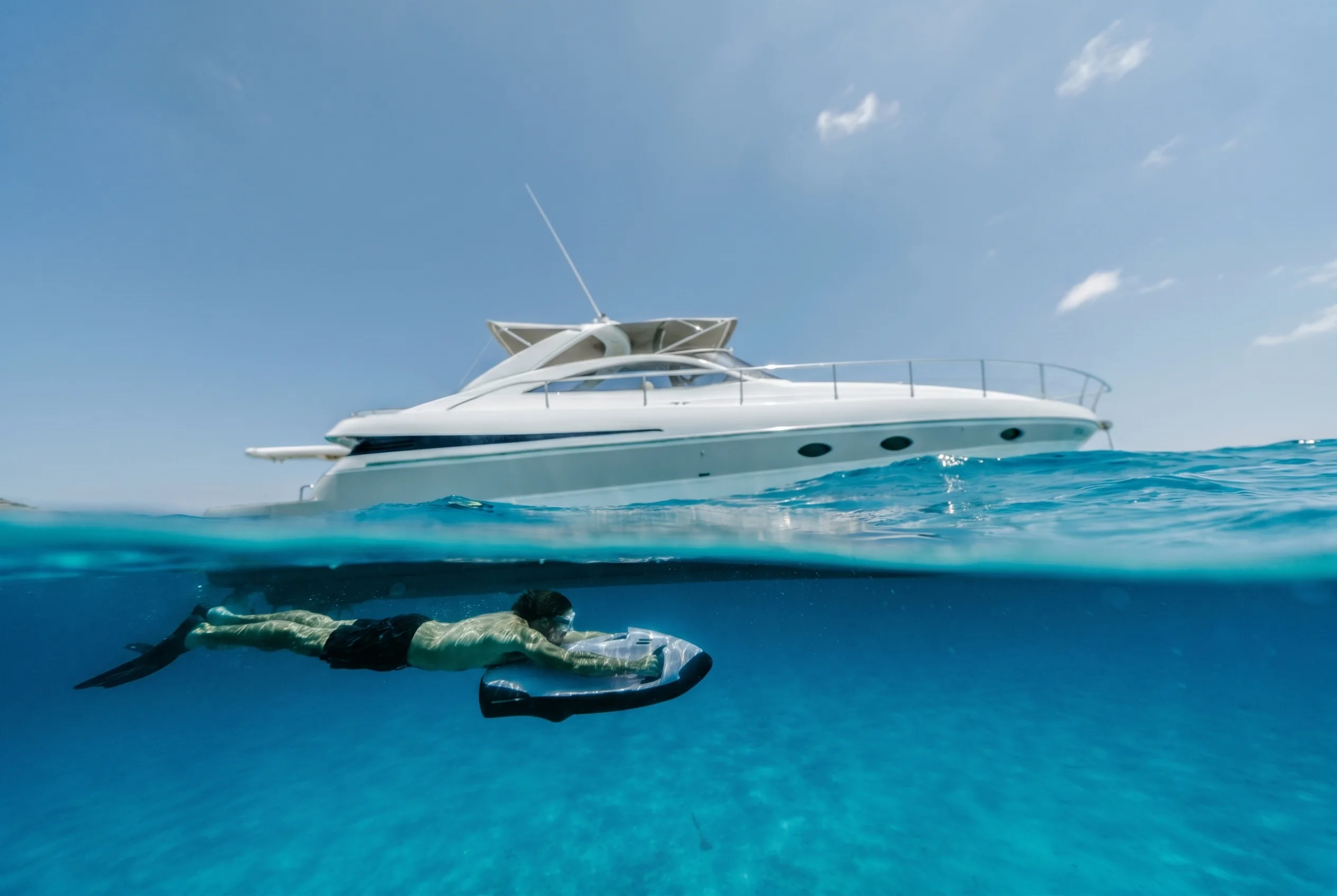 Pershing 45 — Exteriores 5