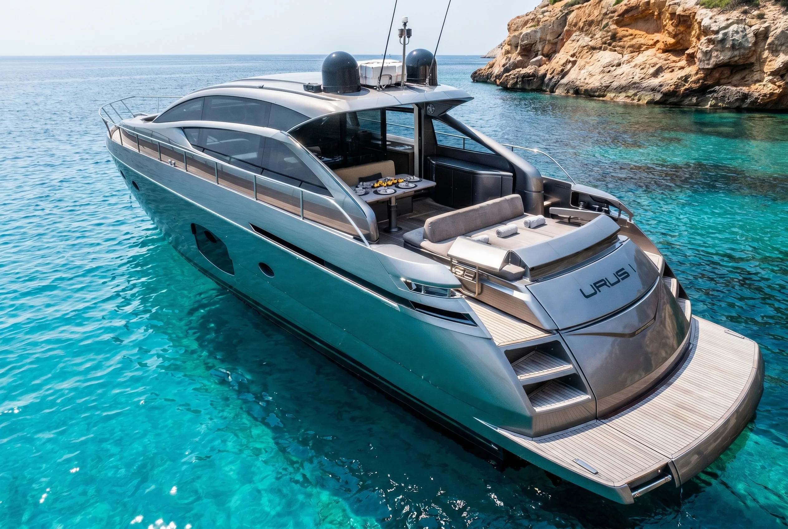 Pershing 62 — Exteriores 1